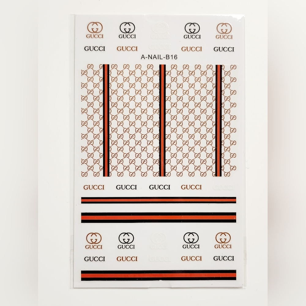 NWT NAIL ART DESIGN STICKERS: N°034!